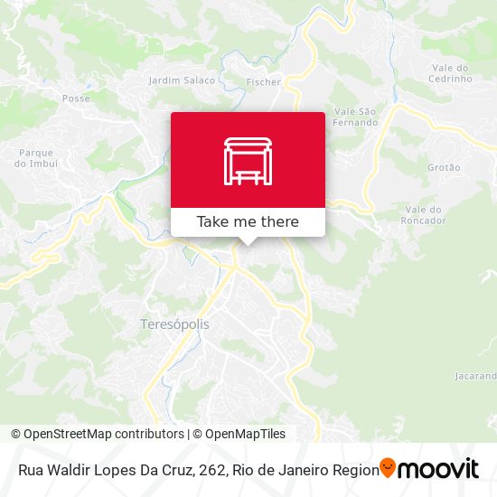 Rua Waldir Lopes Da Cruz, 262 map