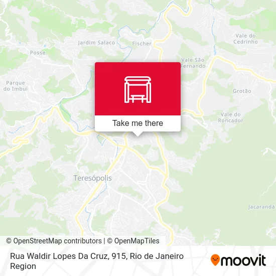 Rua Waldir Lopes Da Cruz, 915 map