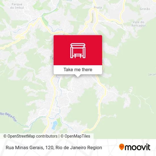 Rua Minas Gerais, 120 map