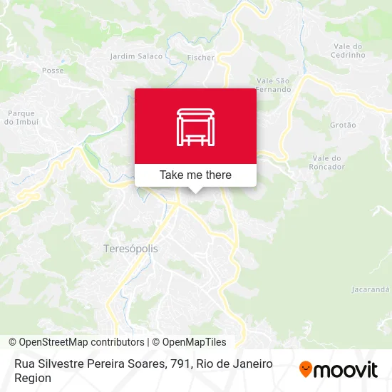 Rua Silvestre Pereira Soares, 791 map