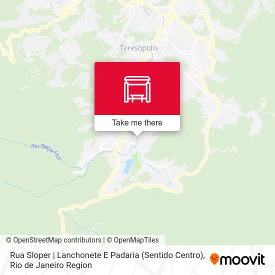 Rua Sloper | Lanchonete E Padaria (Sentido Centro) map