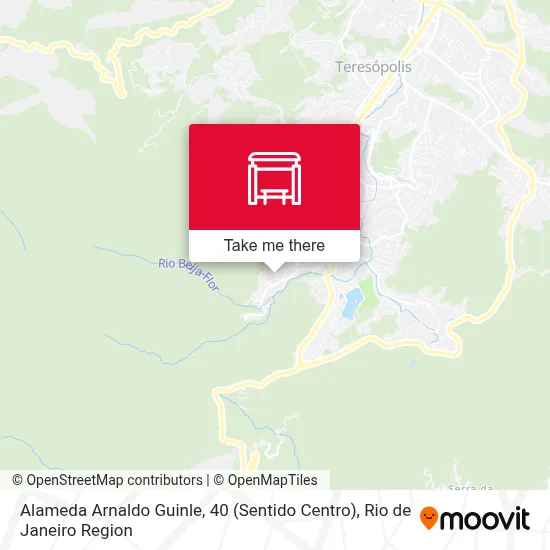 Alameda Arnaldo Guinle, 40 (Sentido Centro) map