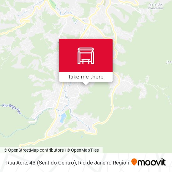 Rua Acre, 43 (Sentido Centro) map