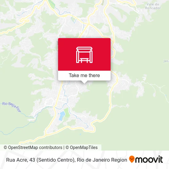Rua Acre, 43 (Sentido Centro) map