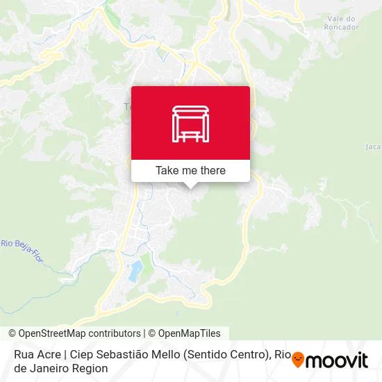 Rua Acre | Ciep Sebastião Mello (Sentido Centro) map