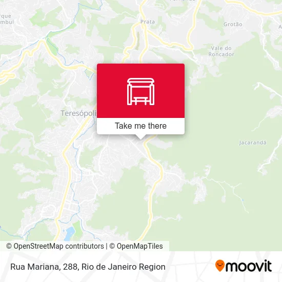 Rua Mariana, 288 map
