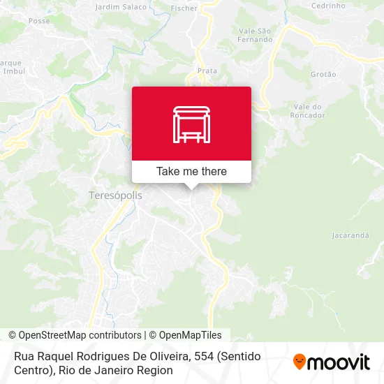 Rua Raquel Rodrigues De Oliveira, 554 (Sentido Centro) map