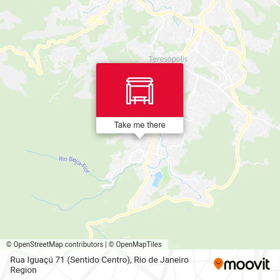 Rua Iguaçú 71 (Sentido Centro) map