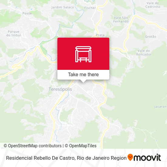 Residencial Rebello De Castro map