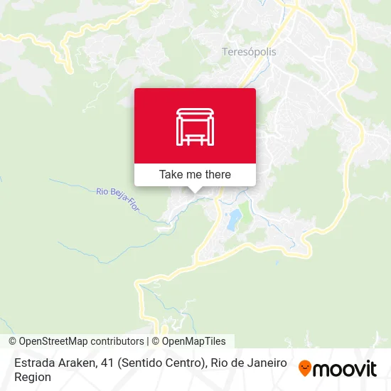 Estrada Araken, 41 (Sentido Centro) map