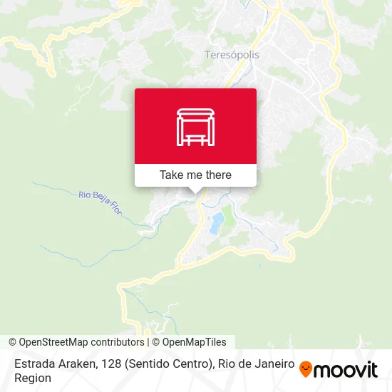 Estrada Araken, 128 (Sentido Centro) map