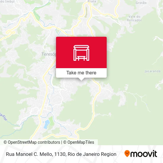 Rua Manoel C. Mello, 1130 map