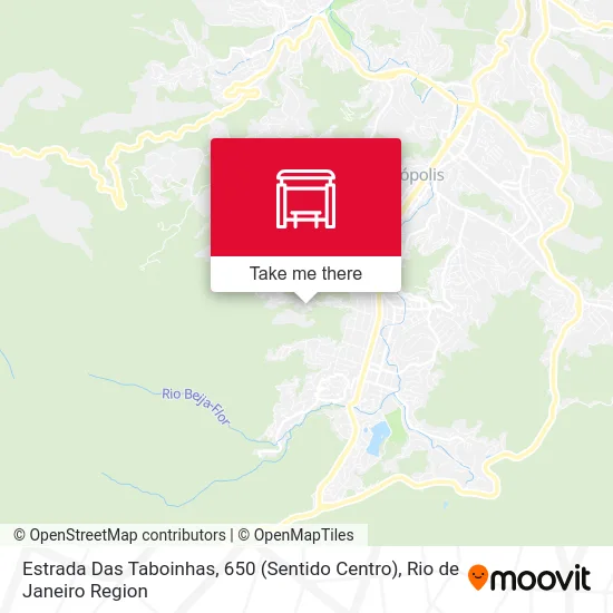 Estrada Das Taboinhas, 650 (Sentido Centro) map