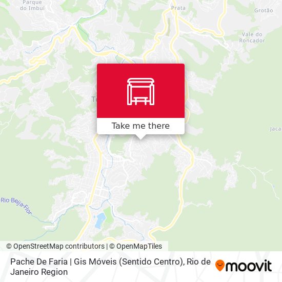 Pache De Faria | Gis Móveis (Sentido Centro) map