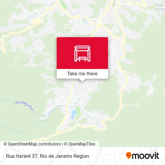 Rua Itararé 37 map