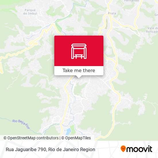 Rua Jaguaribe 790 map