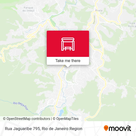 Rua Jaguaribe 795 map