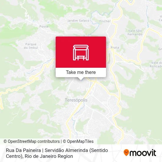 Rua Da Paineira | Servidão Almerinda (Sentido Centro) map