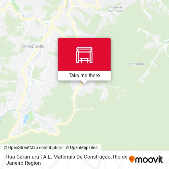 Rua Caramuru | A.L. Materiais De Construção map