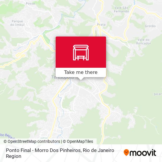 Ponto Final - Morro Dos Pinheiros map