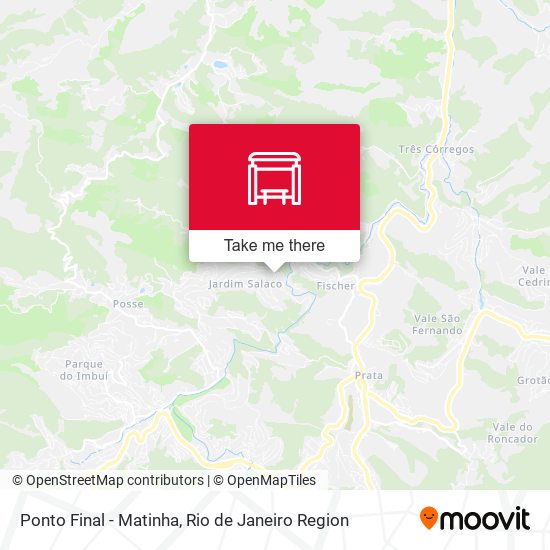Ponto Final - Matinha map