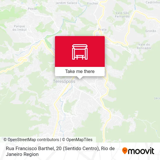 Rua Francisco Barthel, 20 (Sentido Centro) map