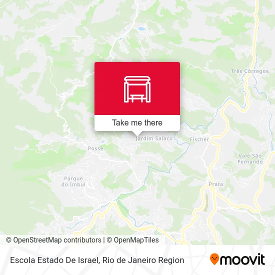 Escola Estado De Israel map
