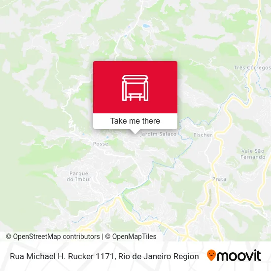 Rua Michael H. Rucker 1171 map