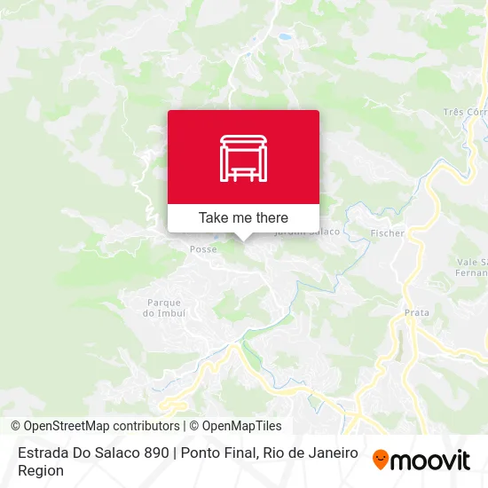 Estrada Do Salaco 890 | Ponto Final map