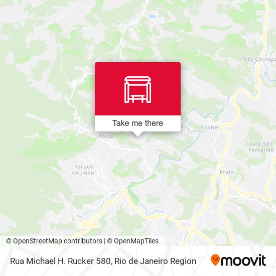 Rua Michael H. Rucker 580 map