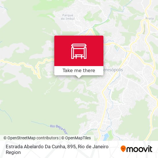 Estrada Abelardo Da Cunha, 895 map
