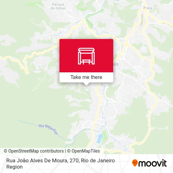 Rua João Alves De Moura, 270 map