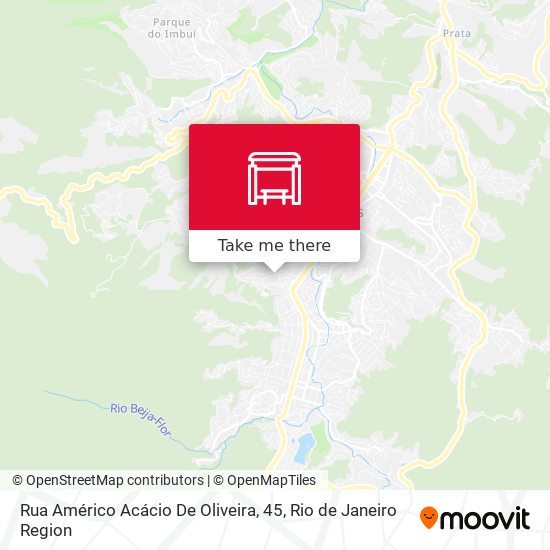 Rua Américo Acácio De Oliveira, 45 map