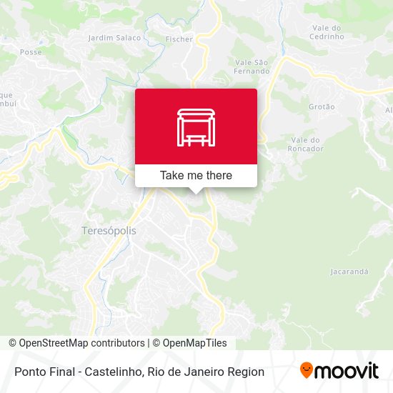 Ponto Final - Castelinho map