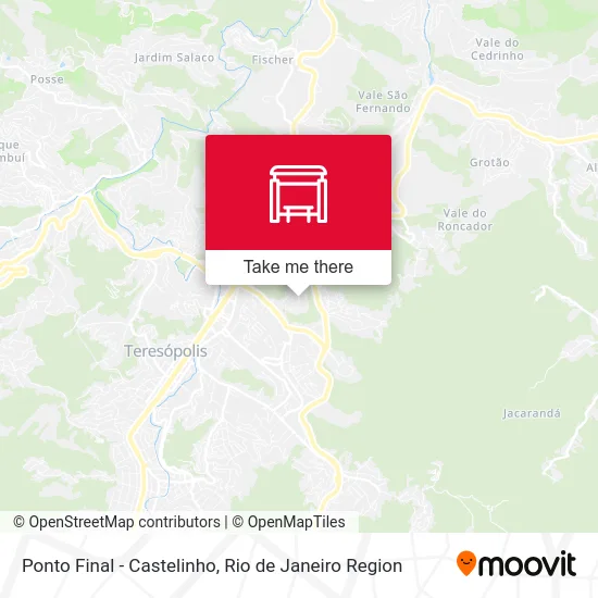 Ponto Final - Castelinho map