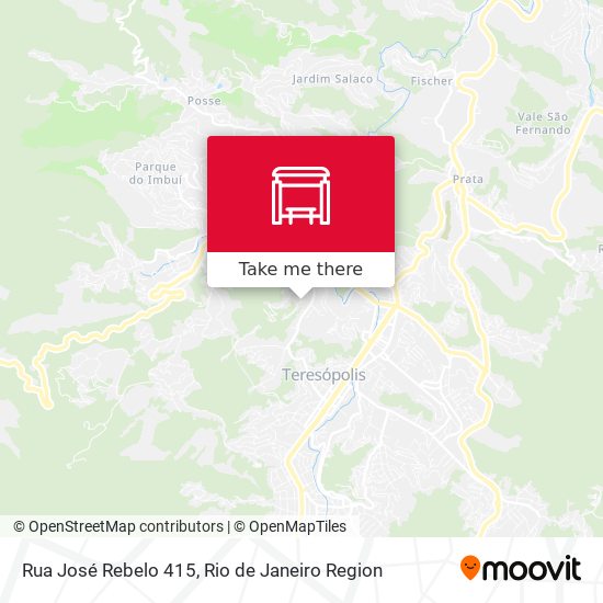 Rua José Rebelo 415 map