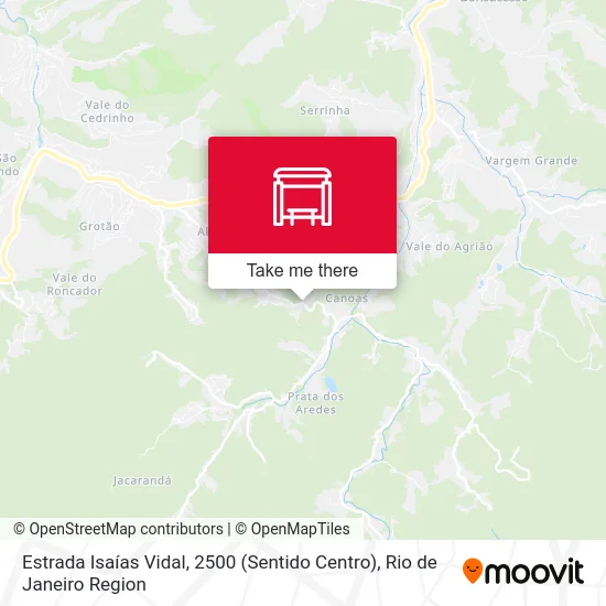 Estrada Isaías Vidal, 2500 (Sentido Centro) map