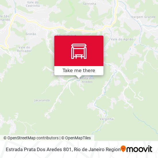 Estrada Prata Dos Aredes 801 map