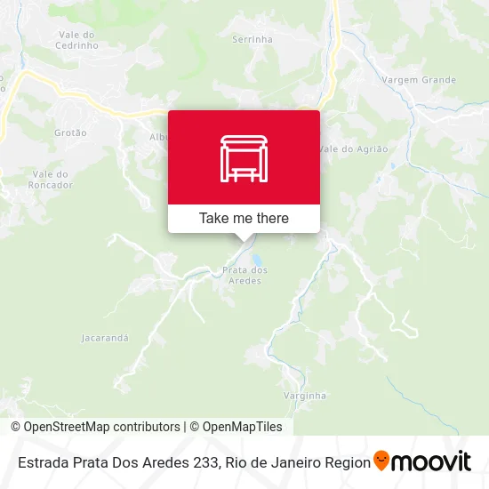 Estrada Prata Dos Aredes 233 map