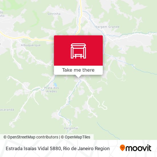Estrada Isaías Vidal 5880 map