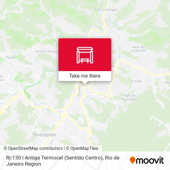 Rj-130 | Antiga Termocel (Sentido Centro) map