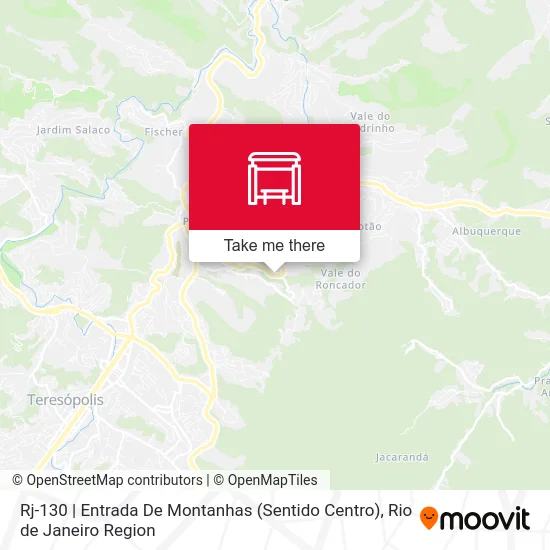 Rj-130 | Entrada De Montanhas (Sentido Centro) map