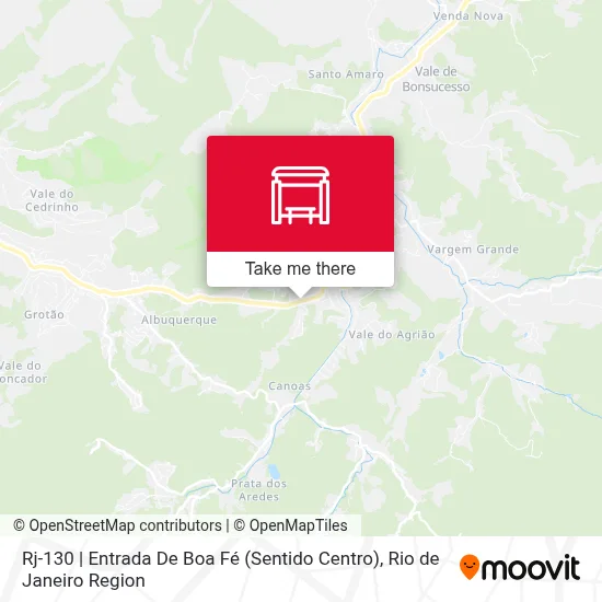 Rj-130 | Entrada De Boa Fé (Sentido Centro) map