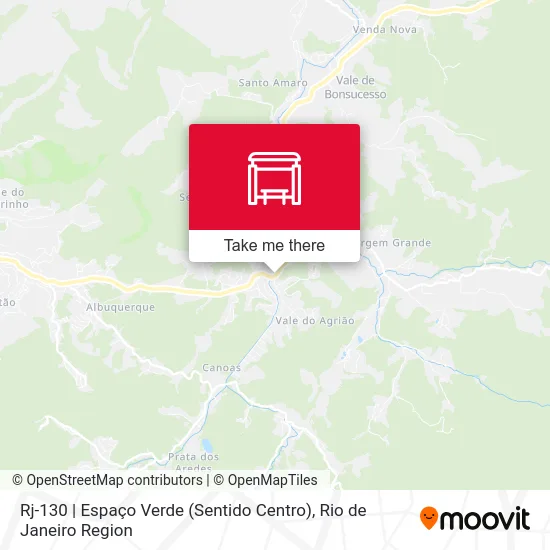 Rj-130 | Espaço Verde (Sentido Centro) map