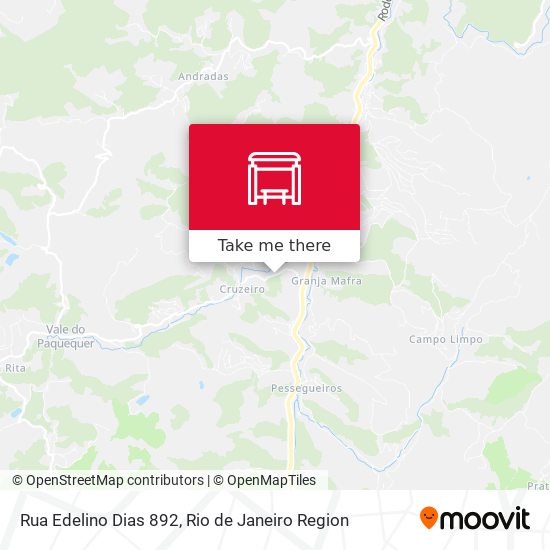 Rua Edelino Dias 892 map