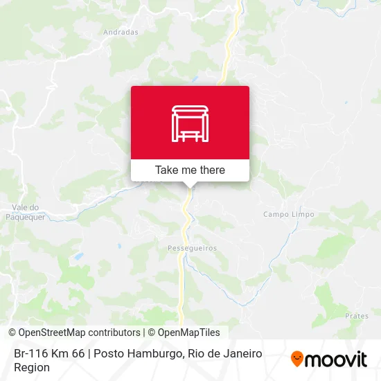Br-116 Km 66 | Posto Hamburgo map