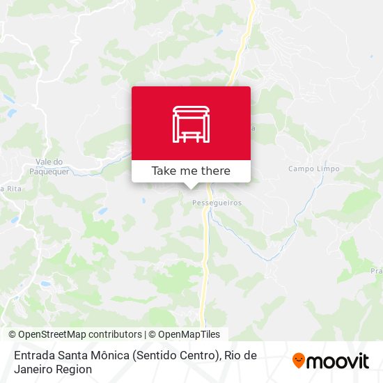 Entrada Santa Mônica (Sentido Centro) map