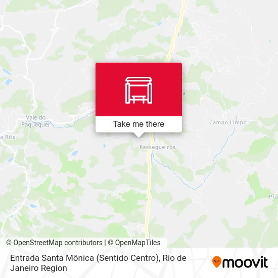 Entrada Santa Mônica (Sentido Centro) map