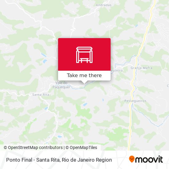 Ponto Final - Santa Rita map