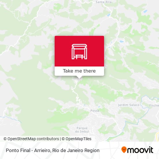 Ponto Final - Arrieiro map